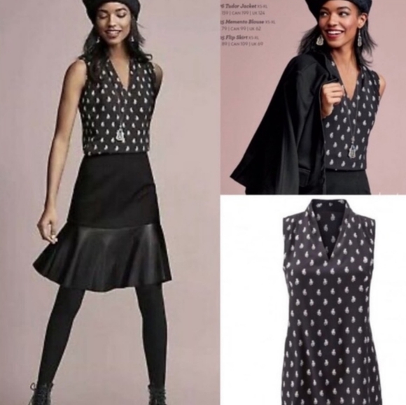 Cabi Momento Blouse Women's L Blue White Casual Comfy Retro 90s Beach Vacation - Picture 2 of 10